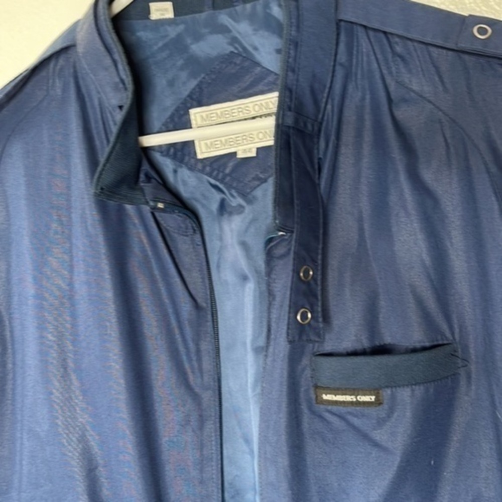 Vintage members only jacket bomber Sz 44